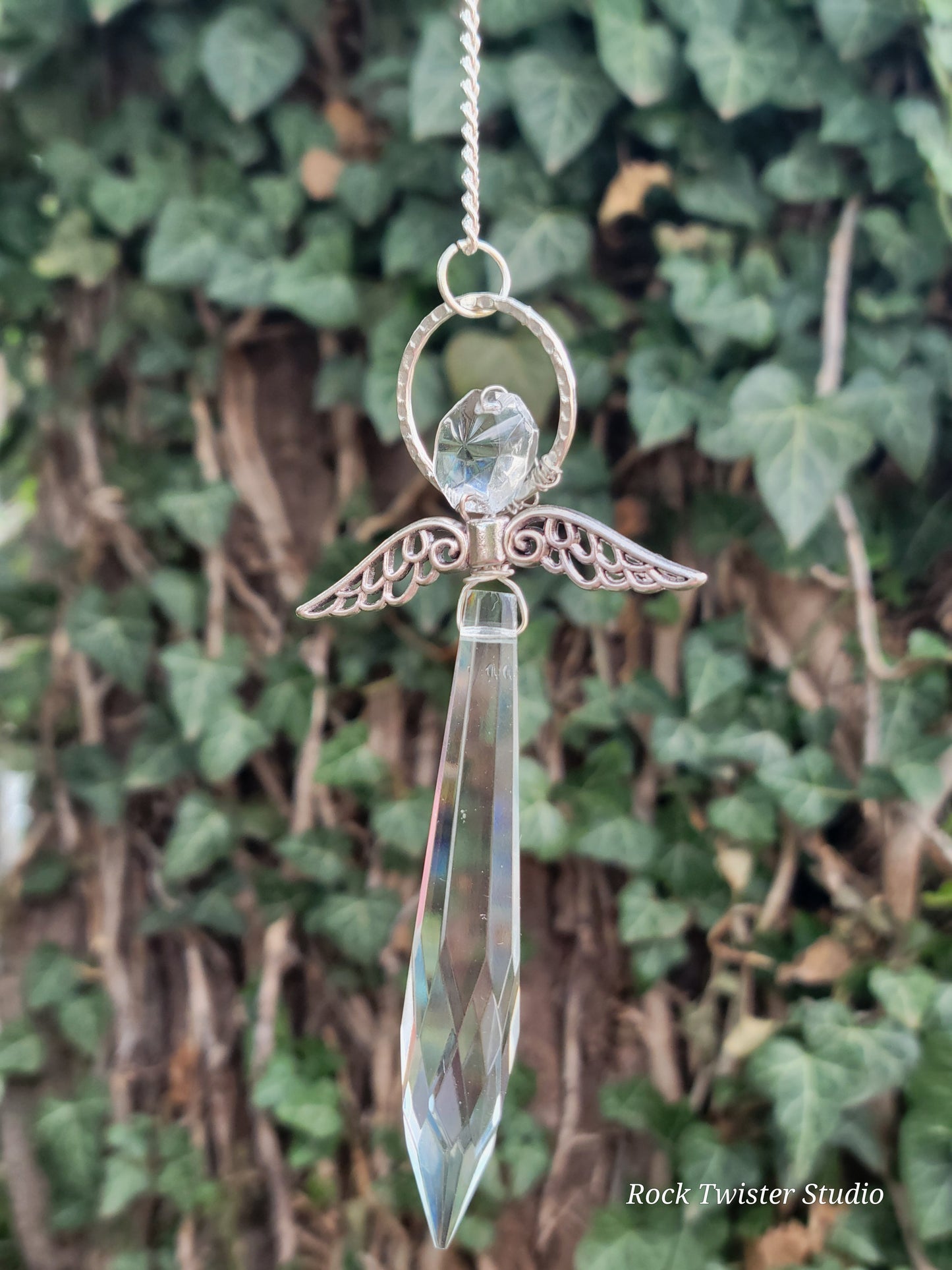 Crystal Angel with Halo