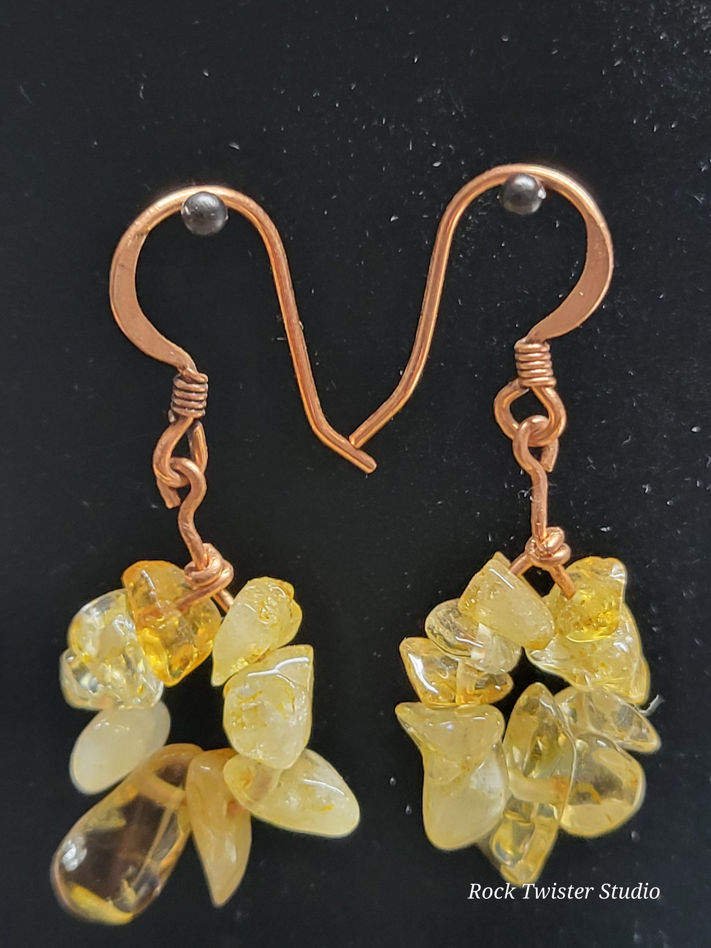 Citrine Chip Earrings