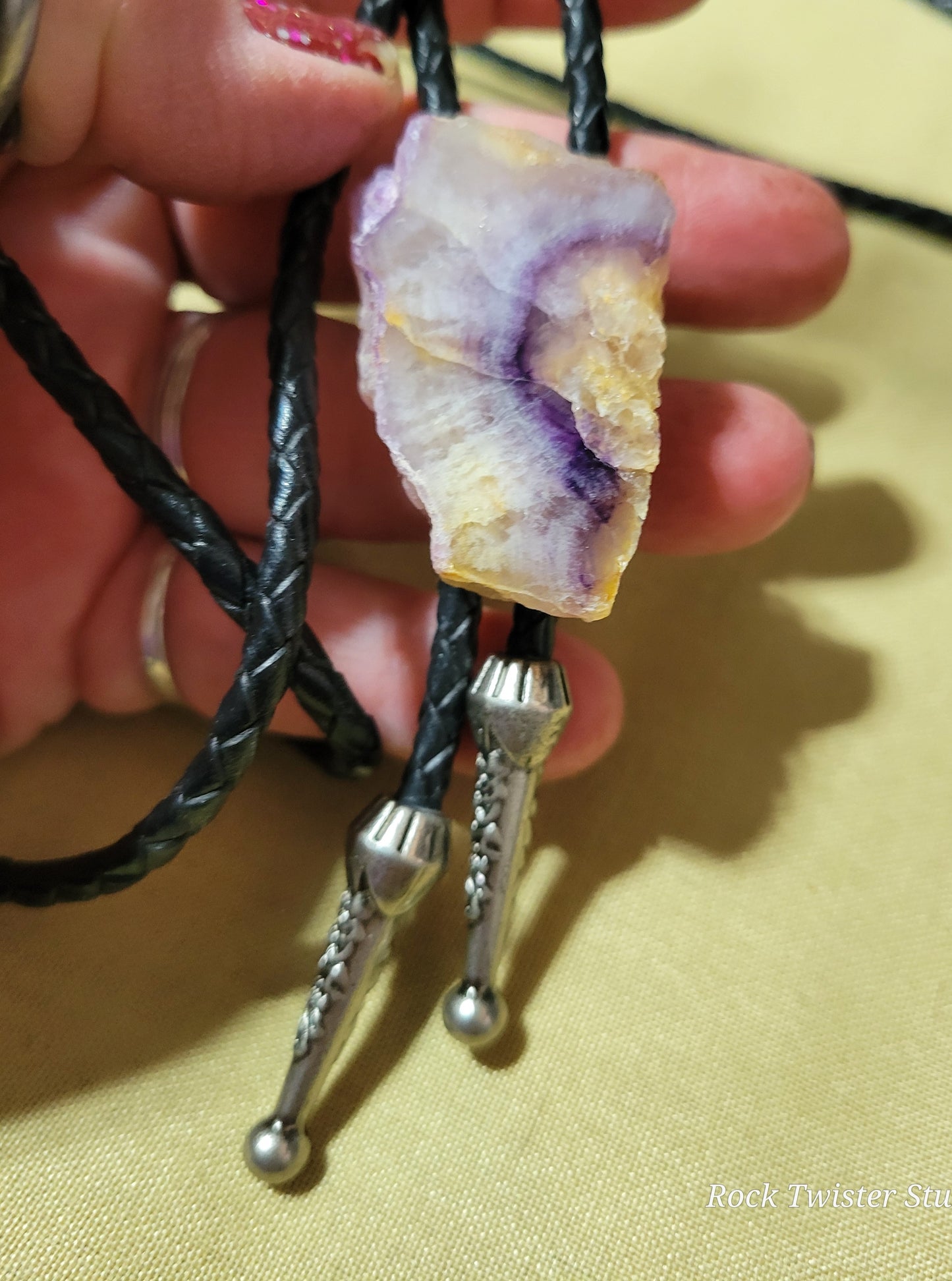 Purple Fluorite Bolo