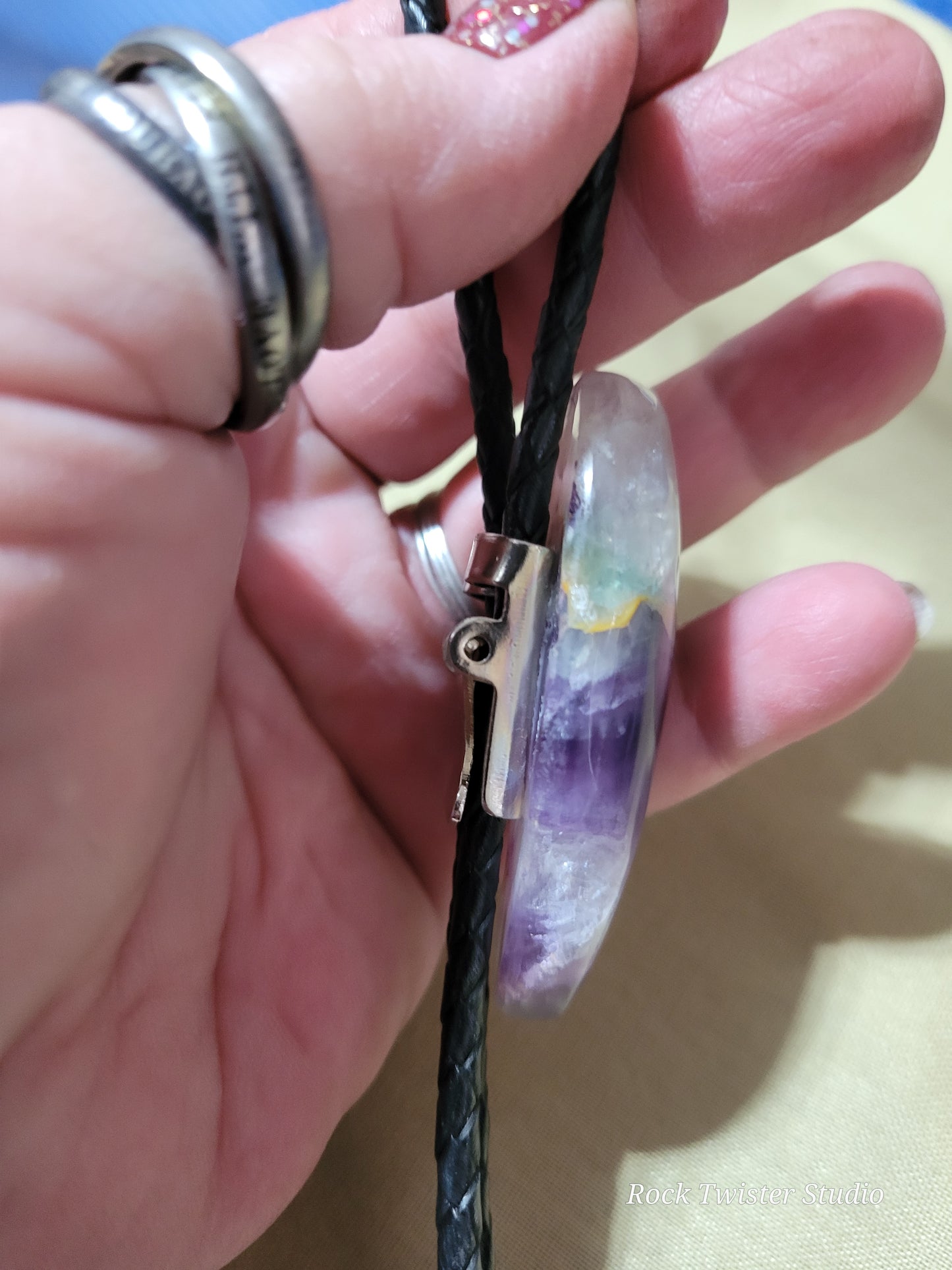 Rainbow Flourite Bolo