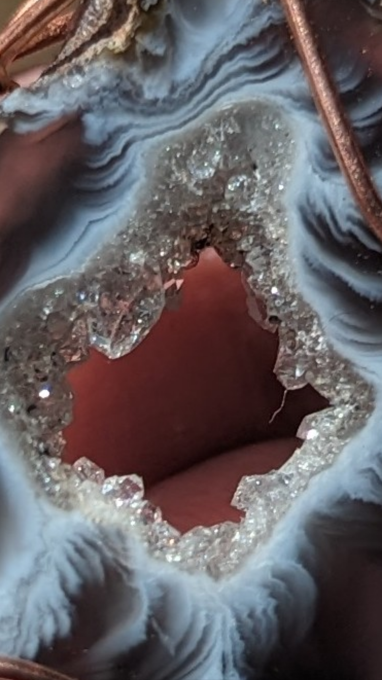Ocho Geode Pendant