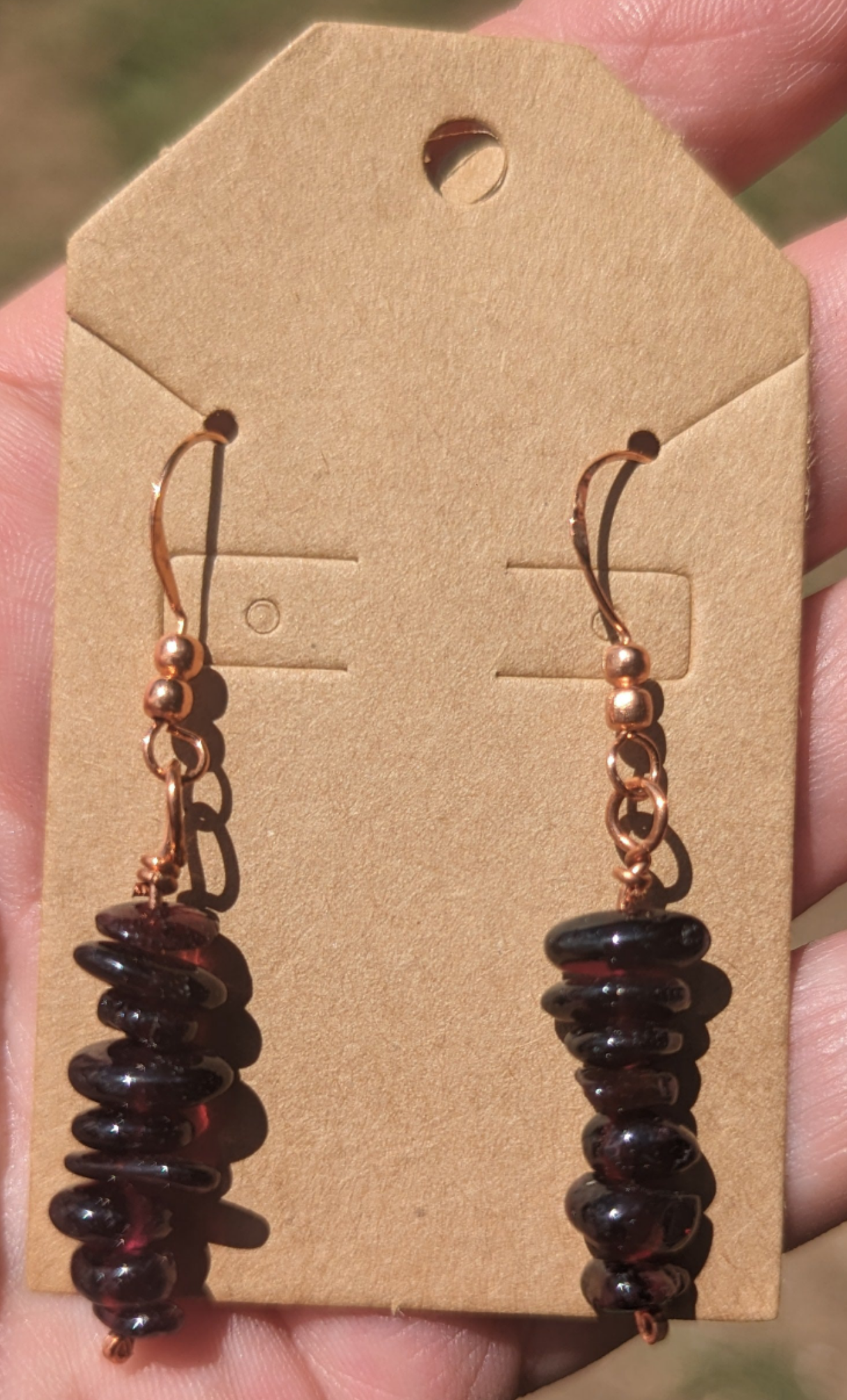 Garnet Earrings