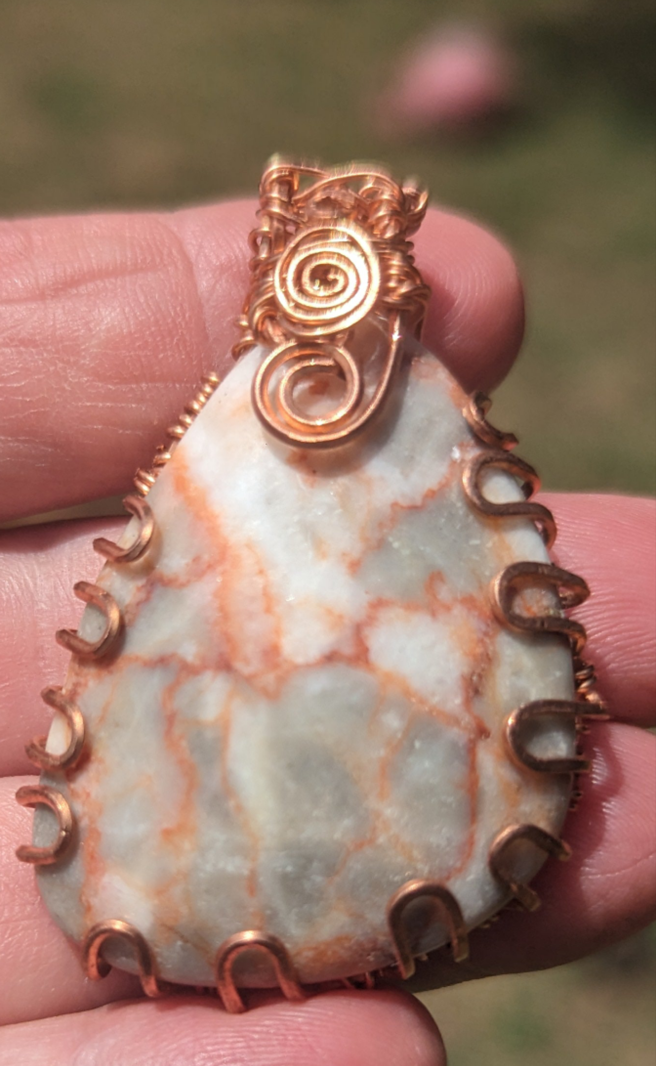 Italian Marble Pendant