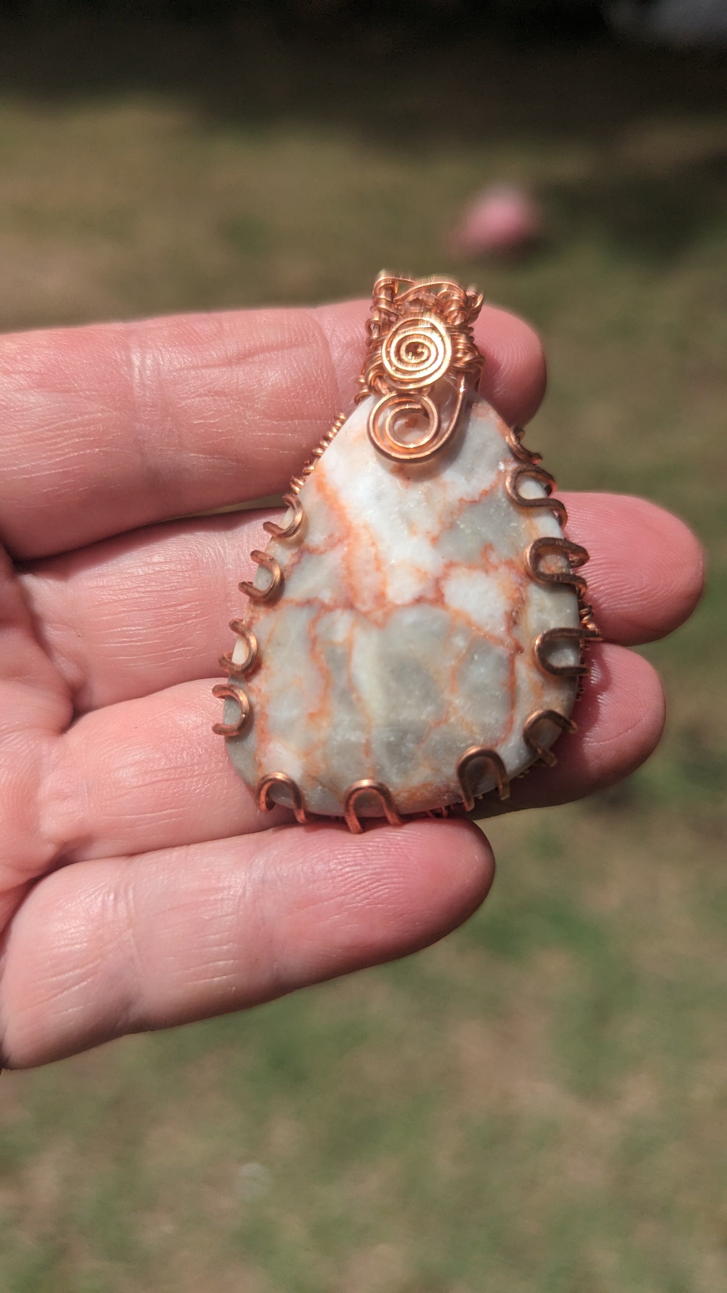 Italian Marble Pendant
