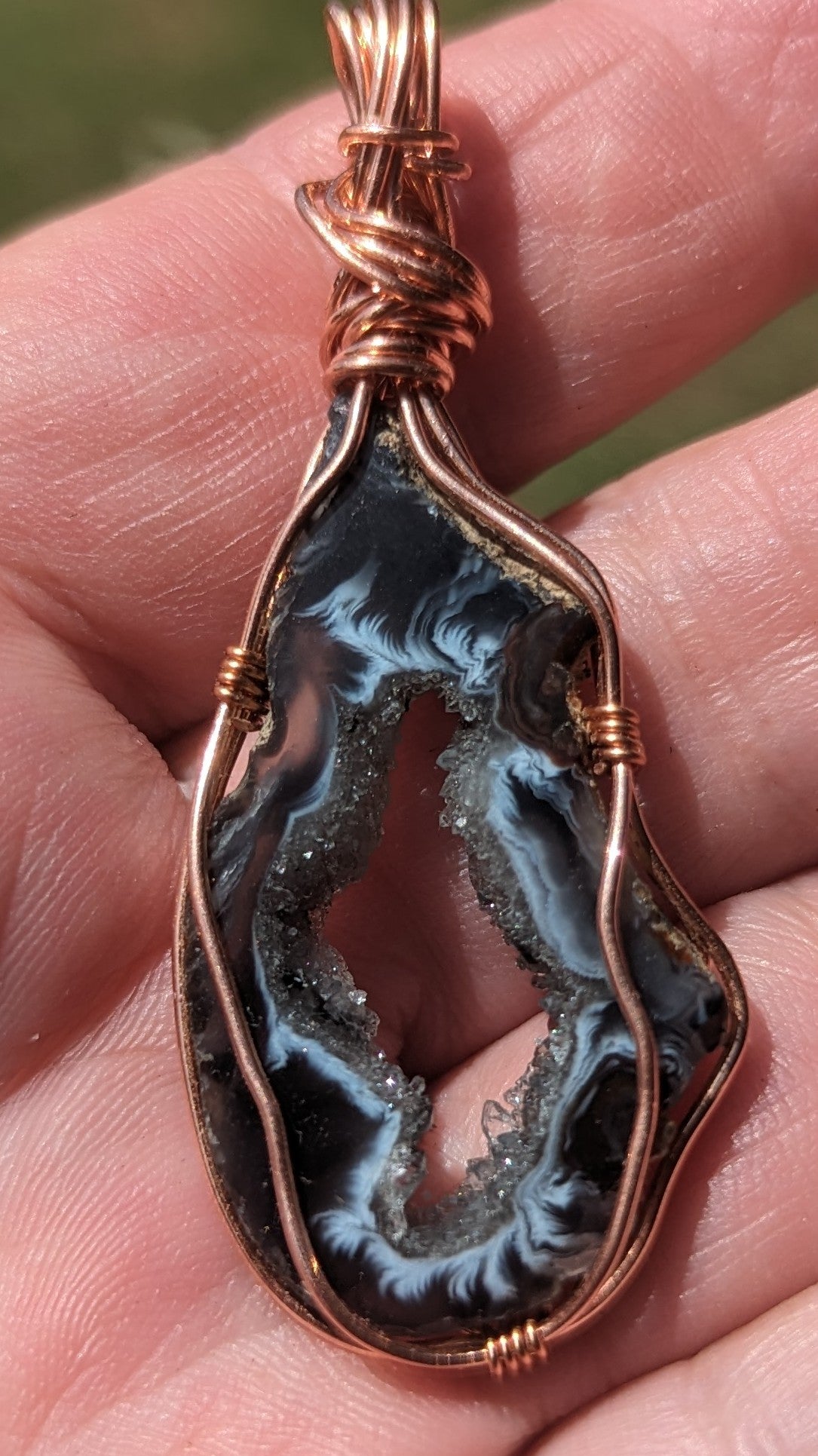 Oco Geode Pendant