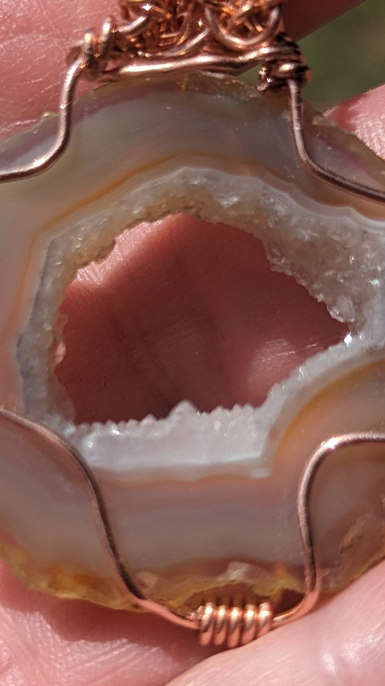 Oco Geode Pendant