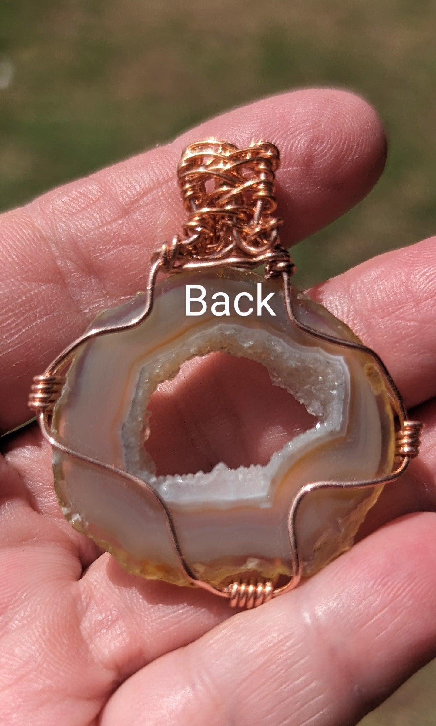 Oco Geode Pendant