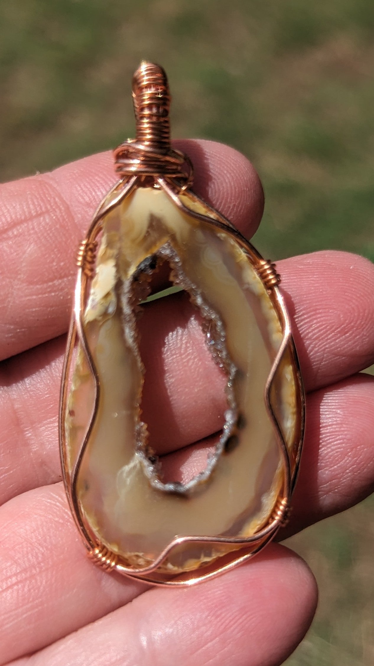 Oco Geode Pendant