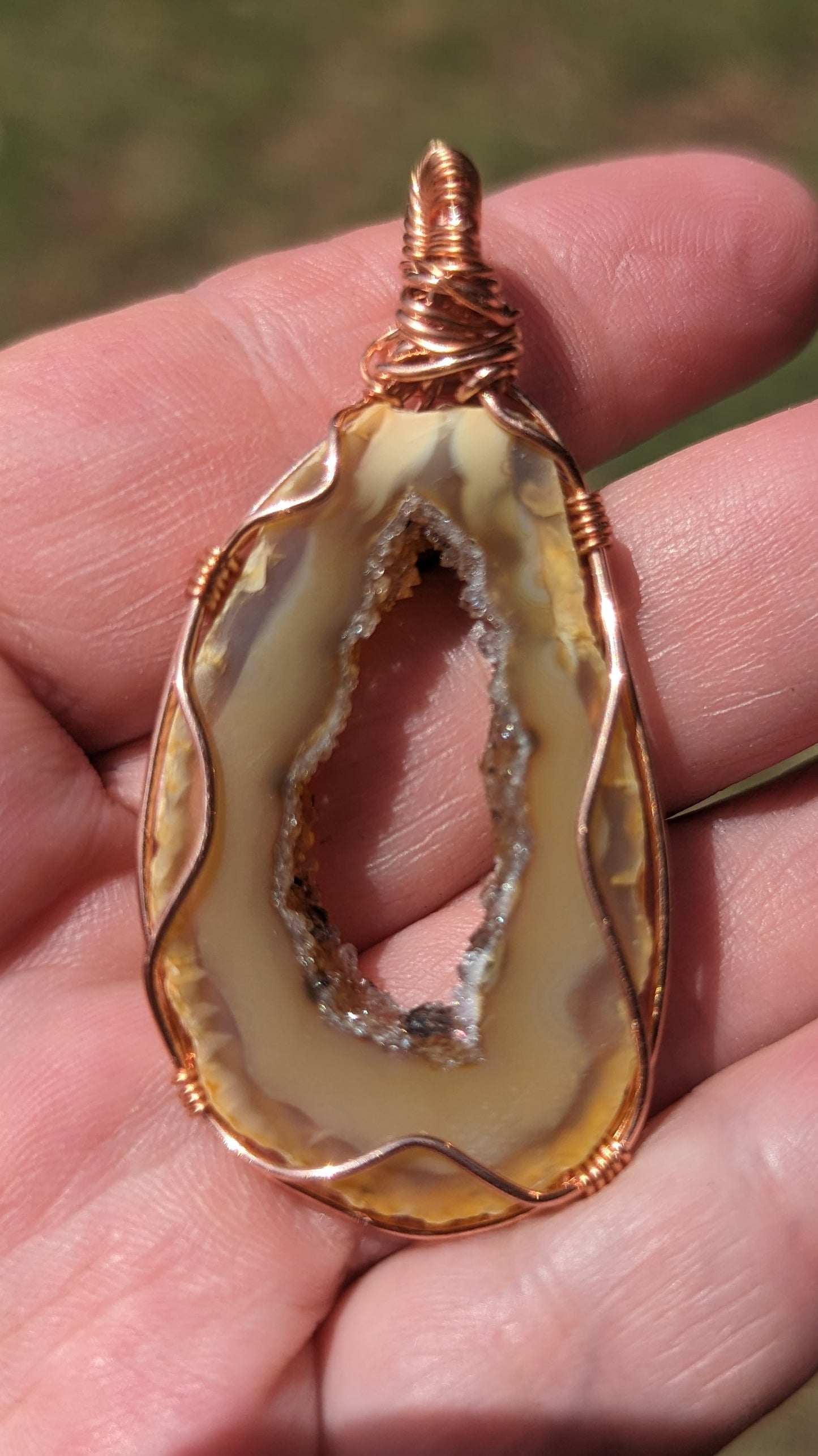 Oco Geode Pendant