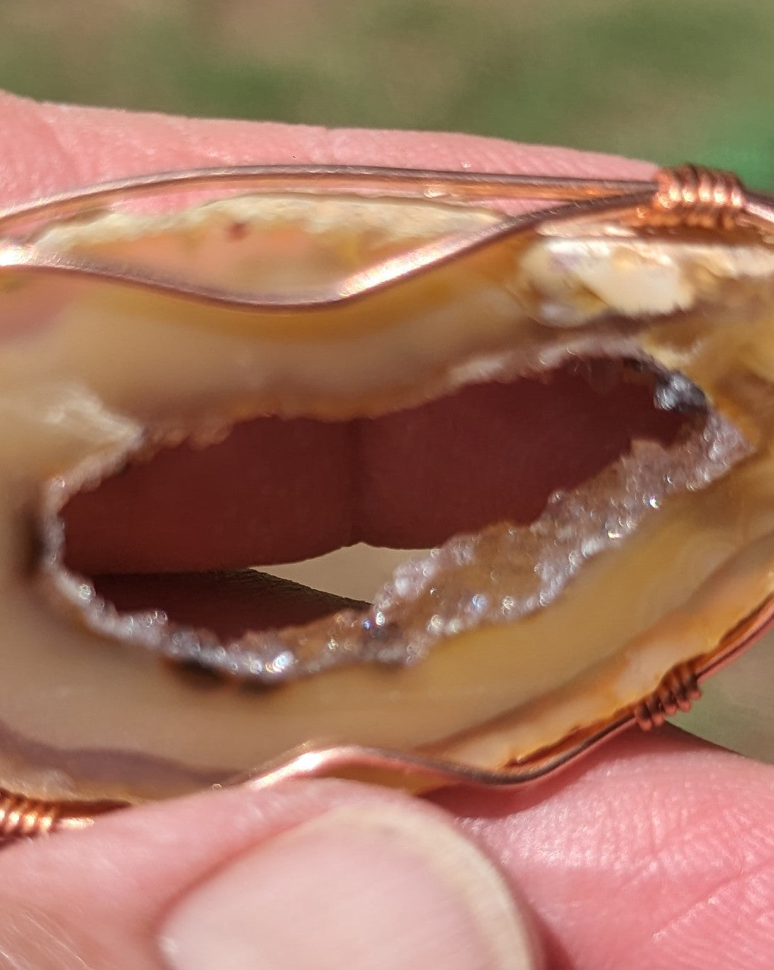Oco Geode Pendant