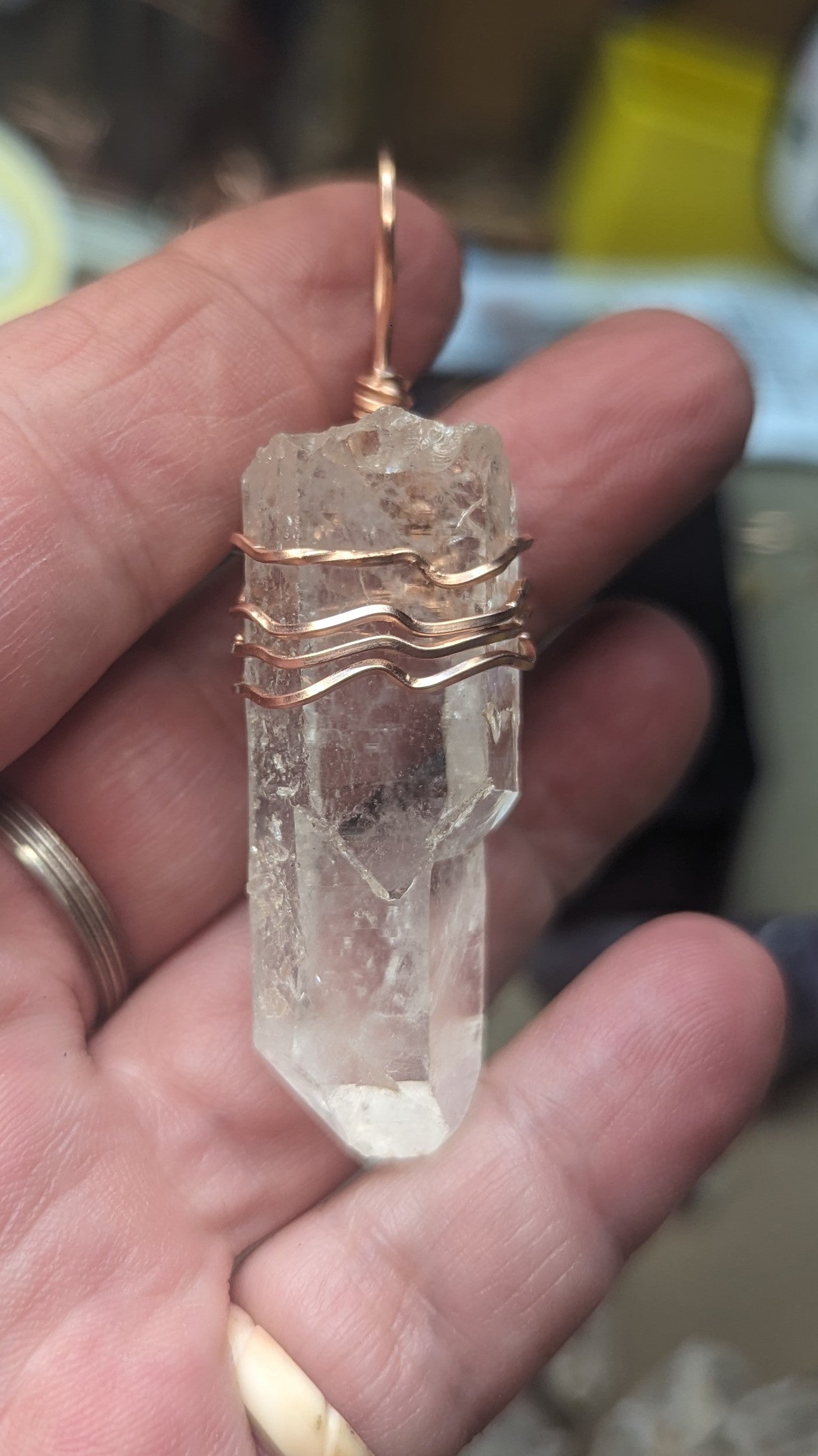 Quartz Crystal Pendant