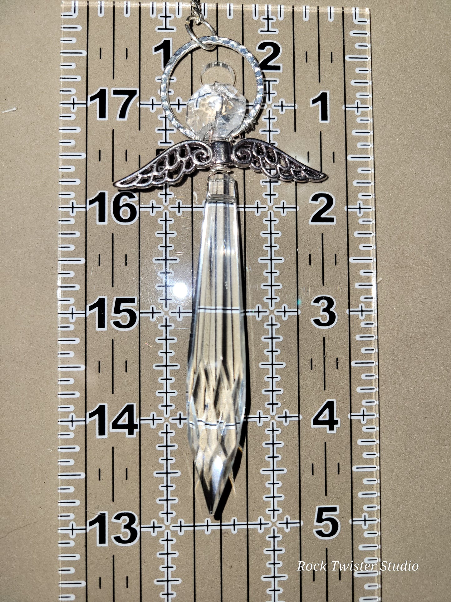 Crystal Angel with Halo
