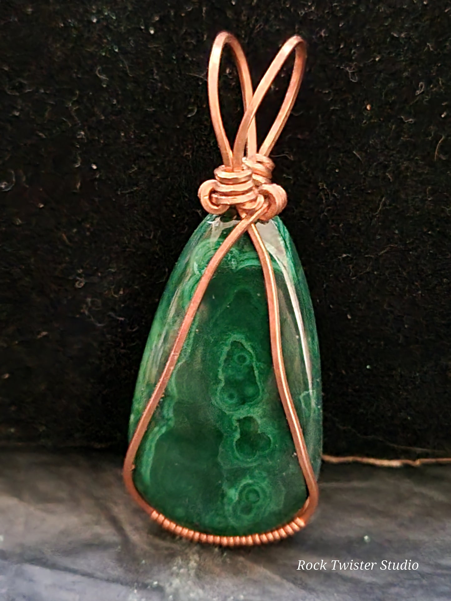 Malachite pendant