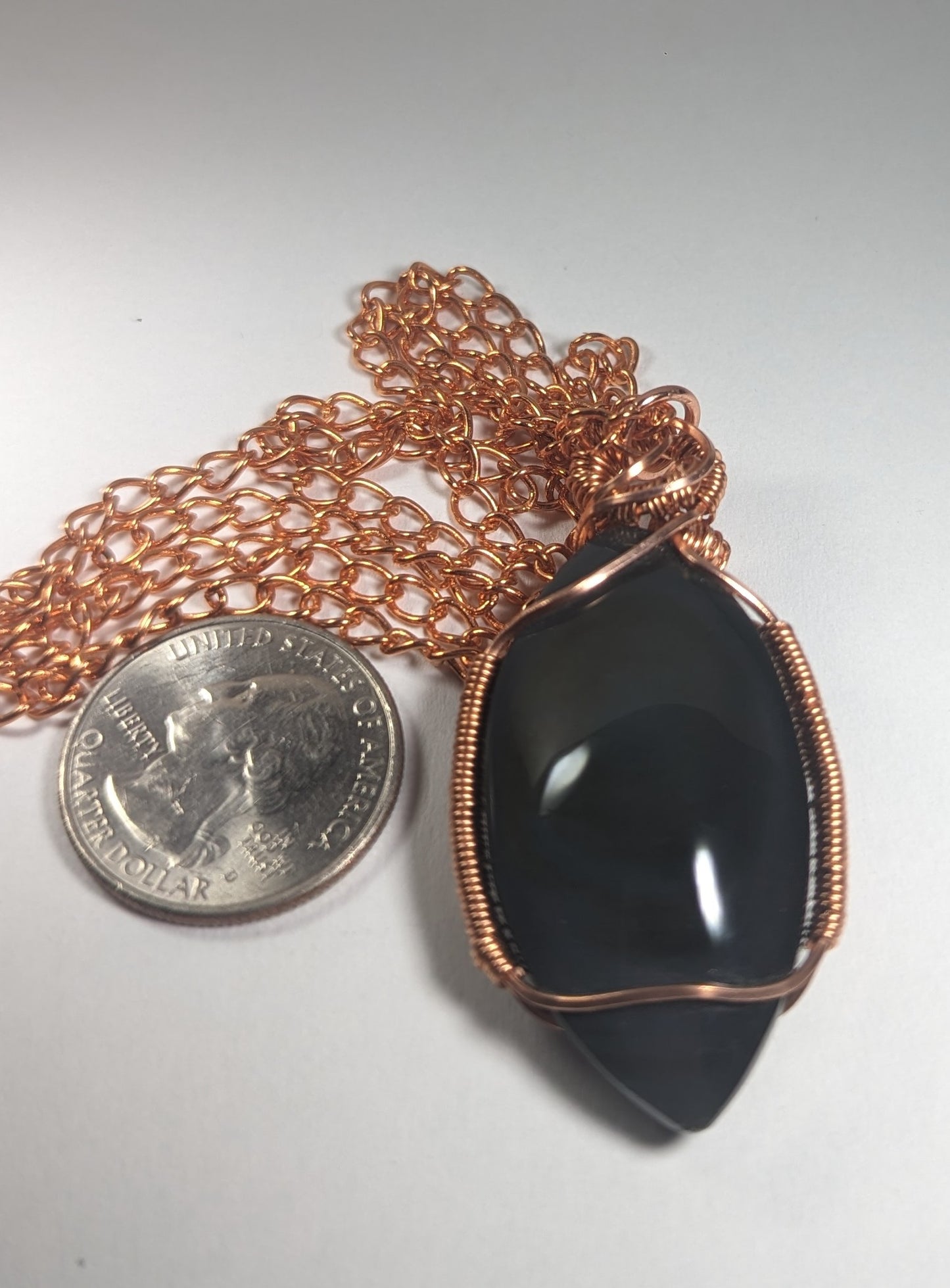 Rainbow Obsidian Pendant
