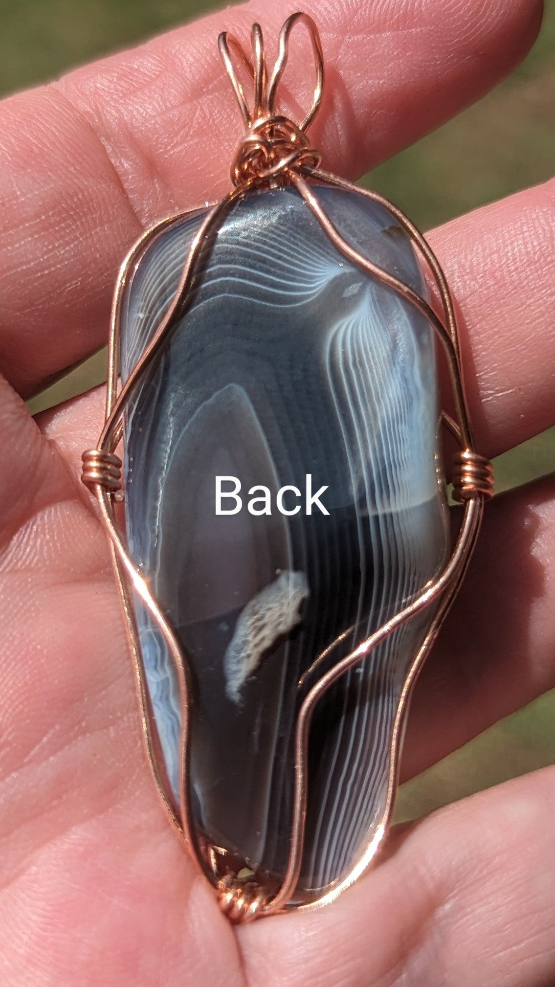 Botswana Agate pendant