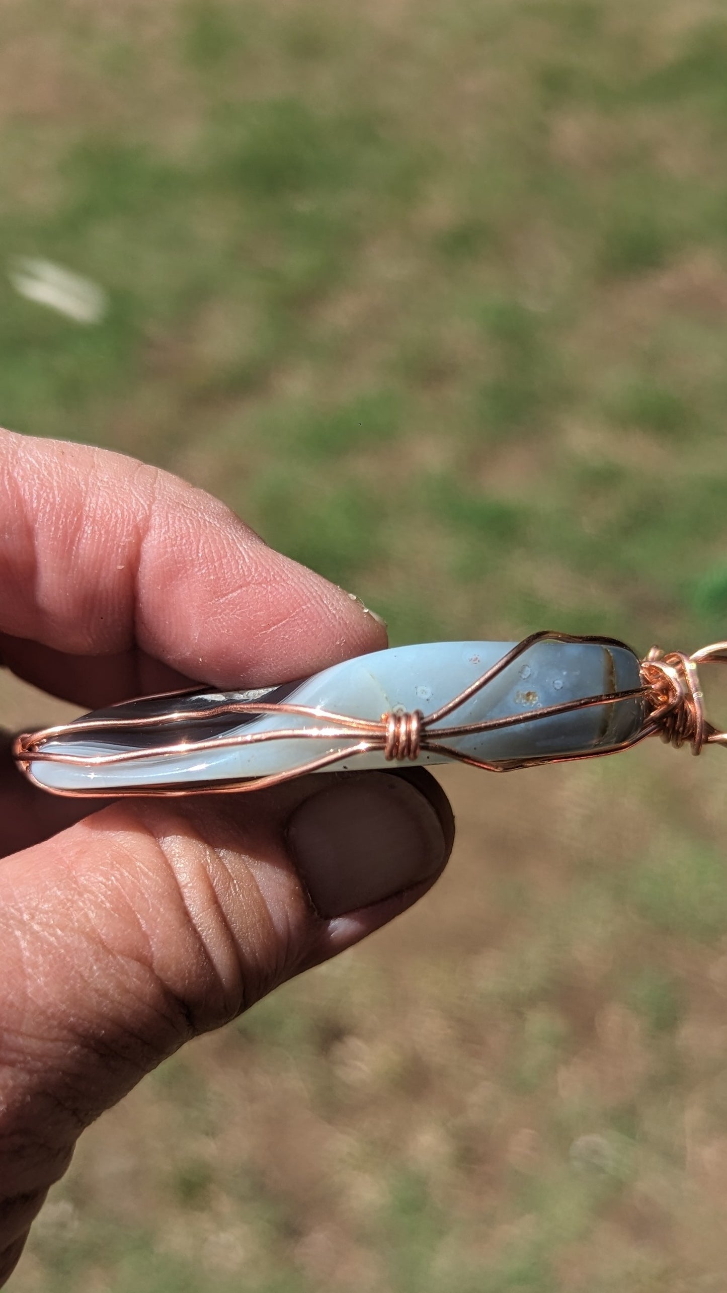 Botswana Agate pendant