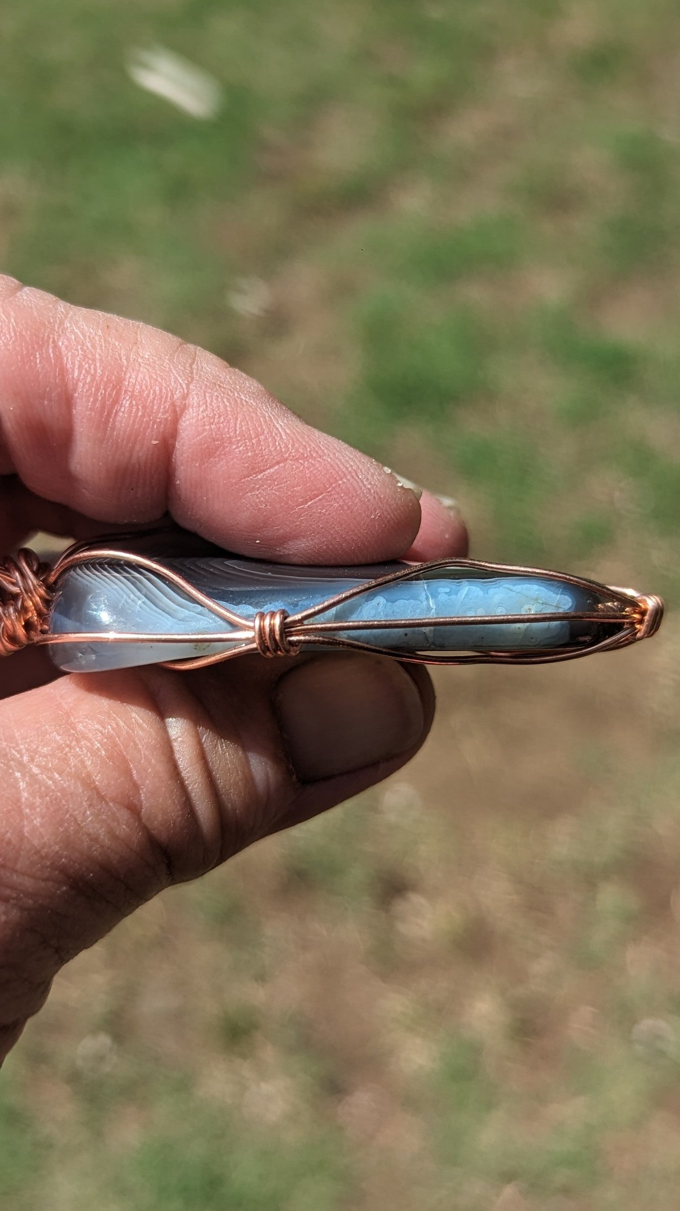 Botswana Agate pendant