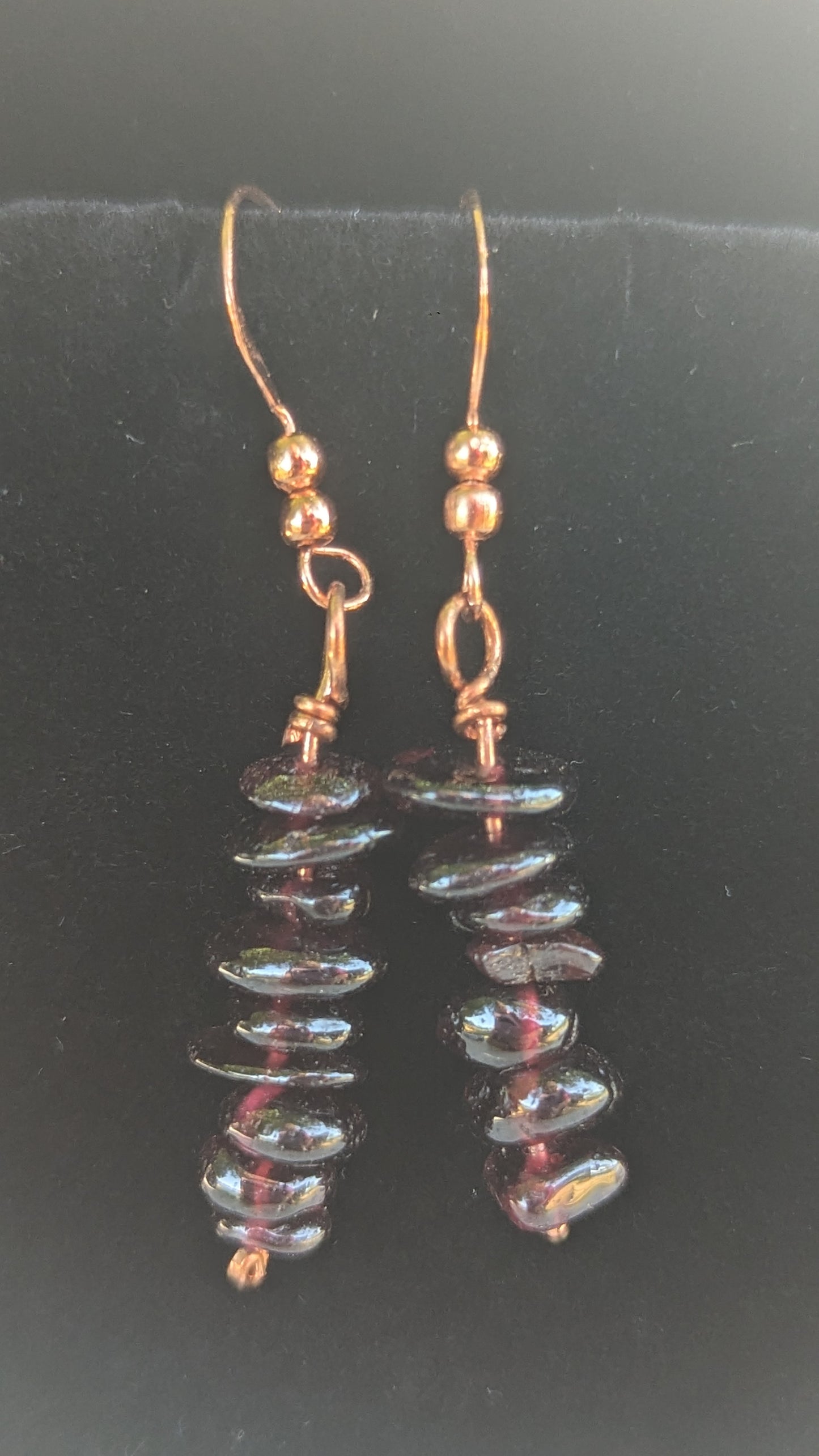 Garnet Earrings