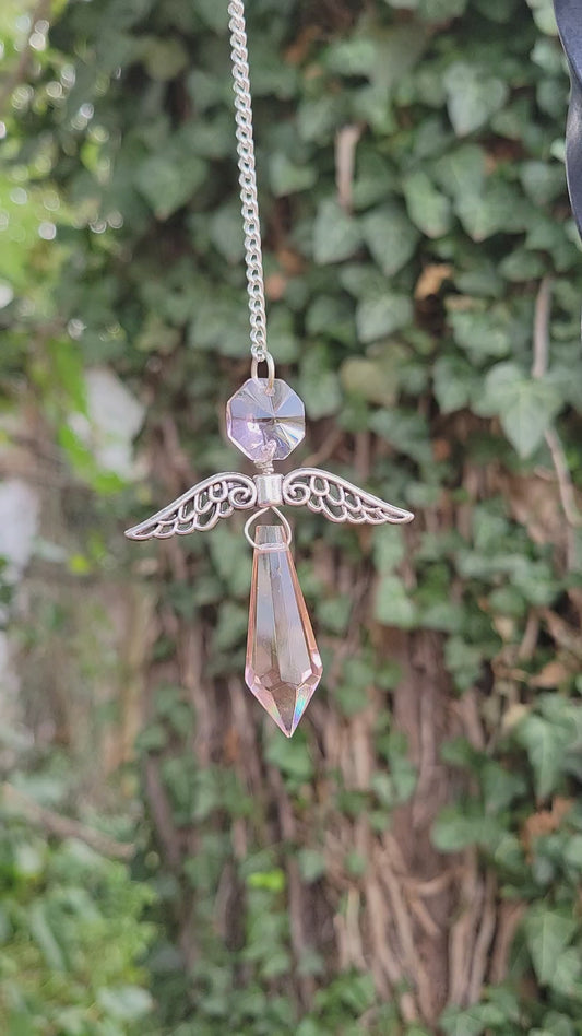 Pink Crystal Angel